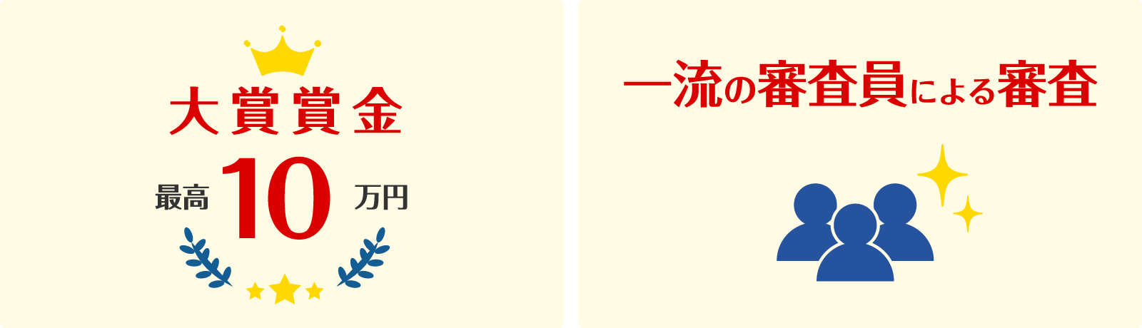 大賞賞金最高10万円／一流の審査員による審査／展覧会（入賞作品140点・東京芸術劇業ギャラリー）